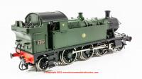 LHT-S-4503 Dapol Lionheart 45xx Prairie Tank Steam Locomotive number 4557 in GWR Green livery with Shirtbutton lettering
